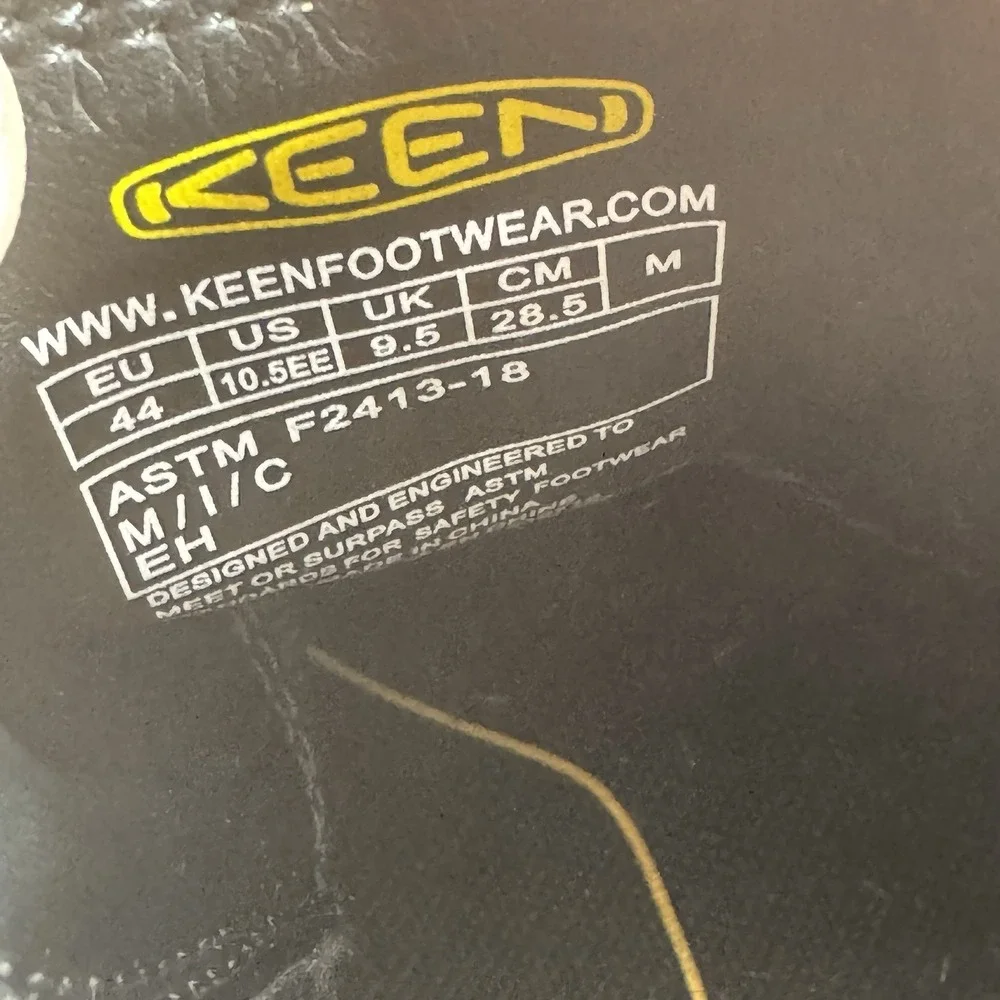 Keen Shoes Men's Seattle‎ Romeo Chelsea Steel Toe Boots Size 10.5